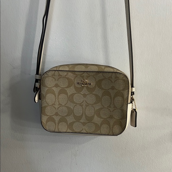 Coach Handbags - Coach Tan Crossbody Bag